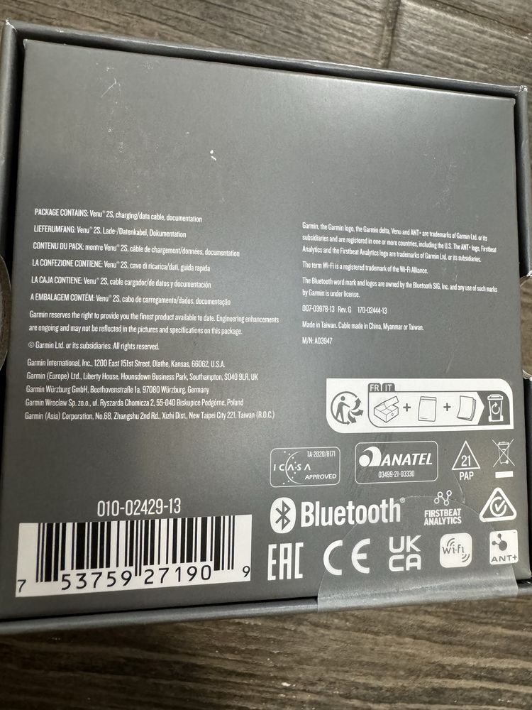 Garmin Venu 2S оригінал новий
