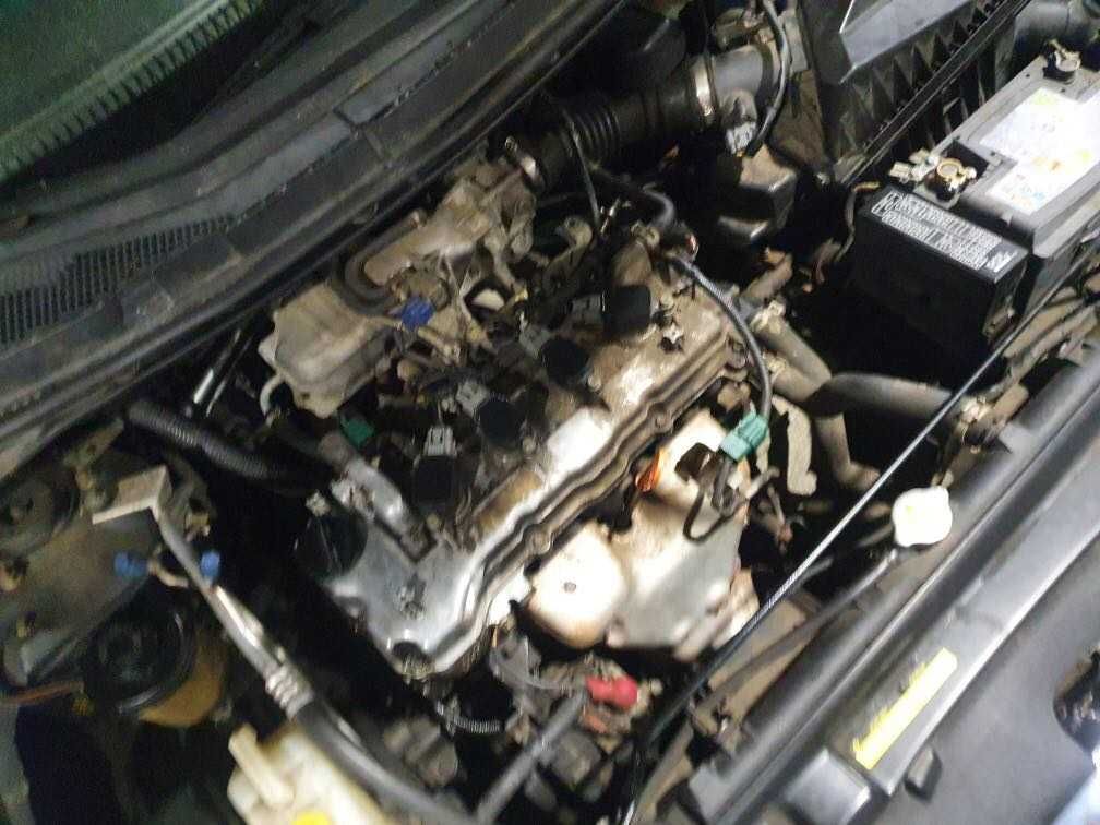 Nissan Primera P12 kombi kolor granatowy metali kod lak BW9G na części