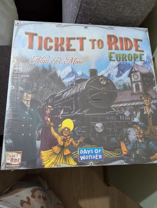Нова настільна гра Ticket to ride Europe Квиток на поїзд Европа