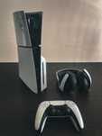 PlayStation 5 + Comando DualSense (quase novo) + Headset Pulse 3D