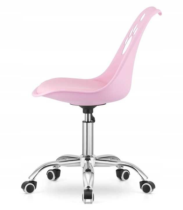 Krzesło biurkowe JACK różowy