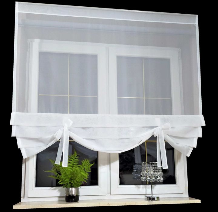 Firana roleta rzymska 110x130 cm