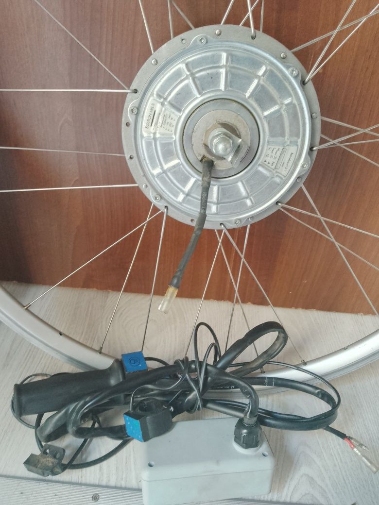 Silnik do roweru elektrycznego + instalacja