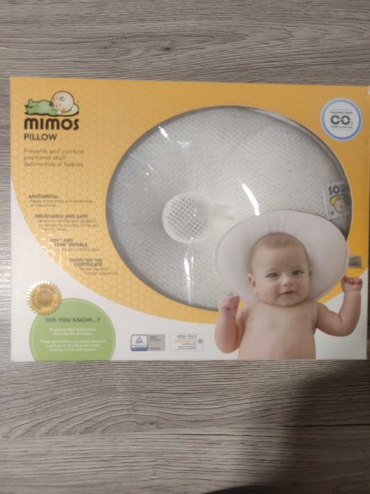 Poduszka ortopedyczna dla niemowląt Mimos Pillow rozmiarM(od6do18m-ca)