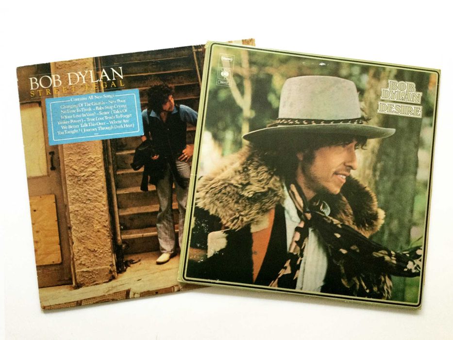 Bob Dylan - 2 álbuns de lenda americana à venda. Desire e Street Legal