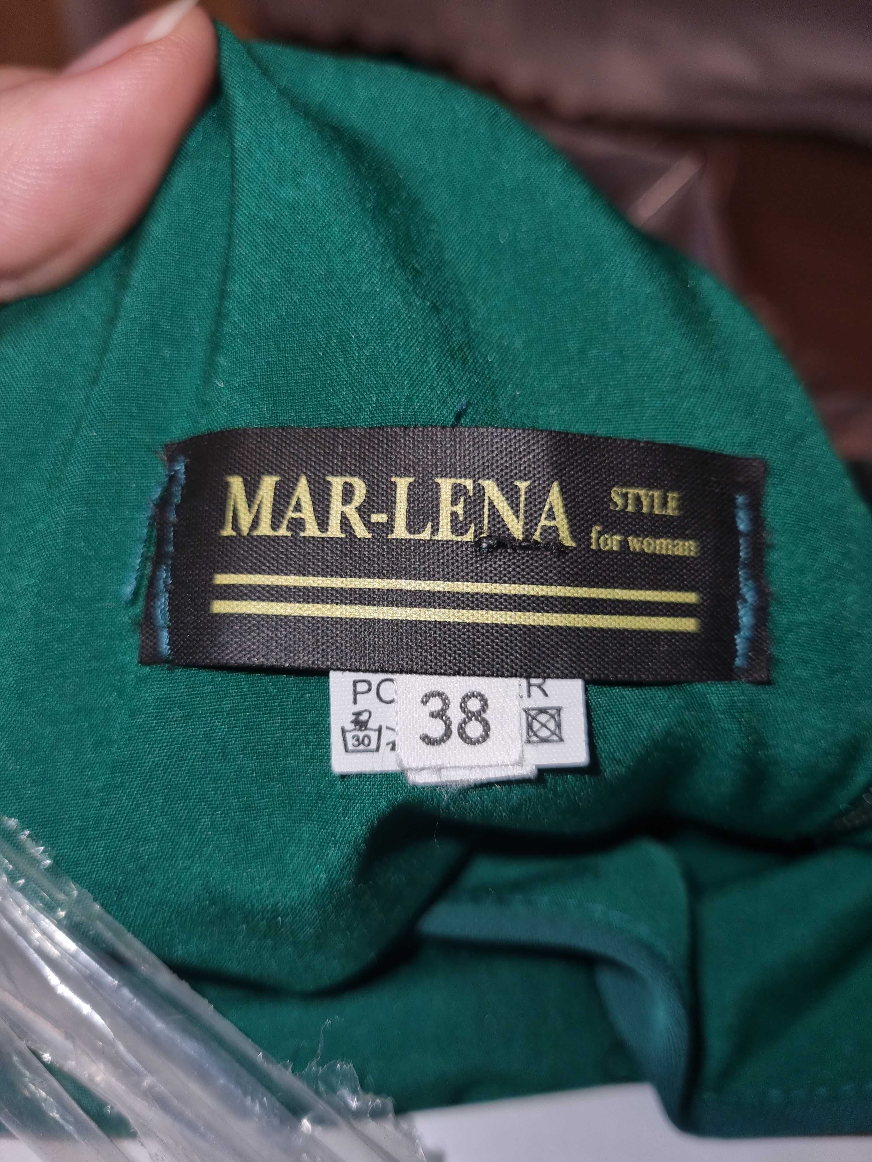 Dluga sukienka wesele, zielona 48 M