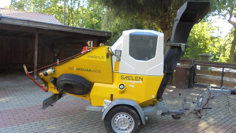 rebak rozdrabniacz do galezi spalinowy saelen jaguar 45 ds kubota 2017