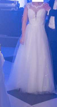 Piękna Suknia Ślubna biała Okazja