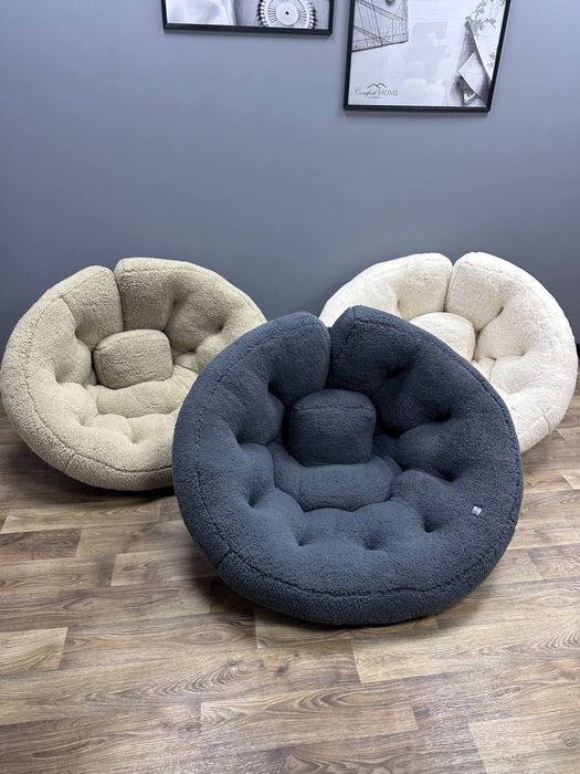 Крісло-футон, мяке крісло, крісло-трансформер, крісло 2в1, безкаркасне