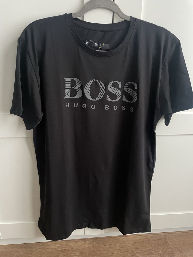 Koszulka męska Hugo Boss czarna