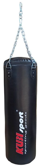worek treningowy bokserski wieszany kubisport 90 cm x 30 cm