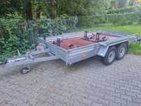 Przyczepa towarowa / motocyklowa dwuosiowa DMC 1.49T