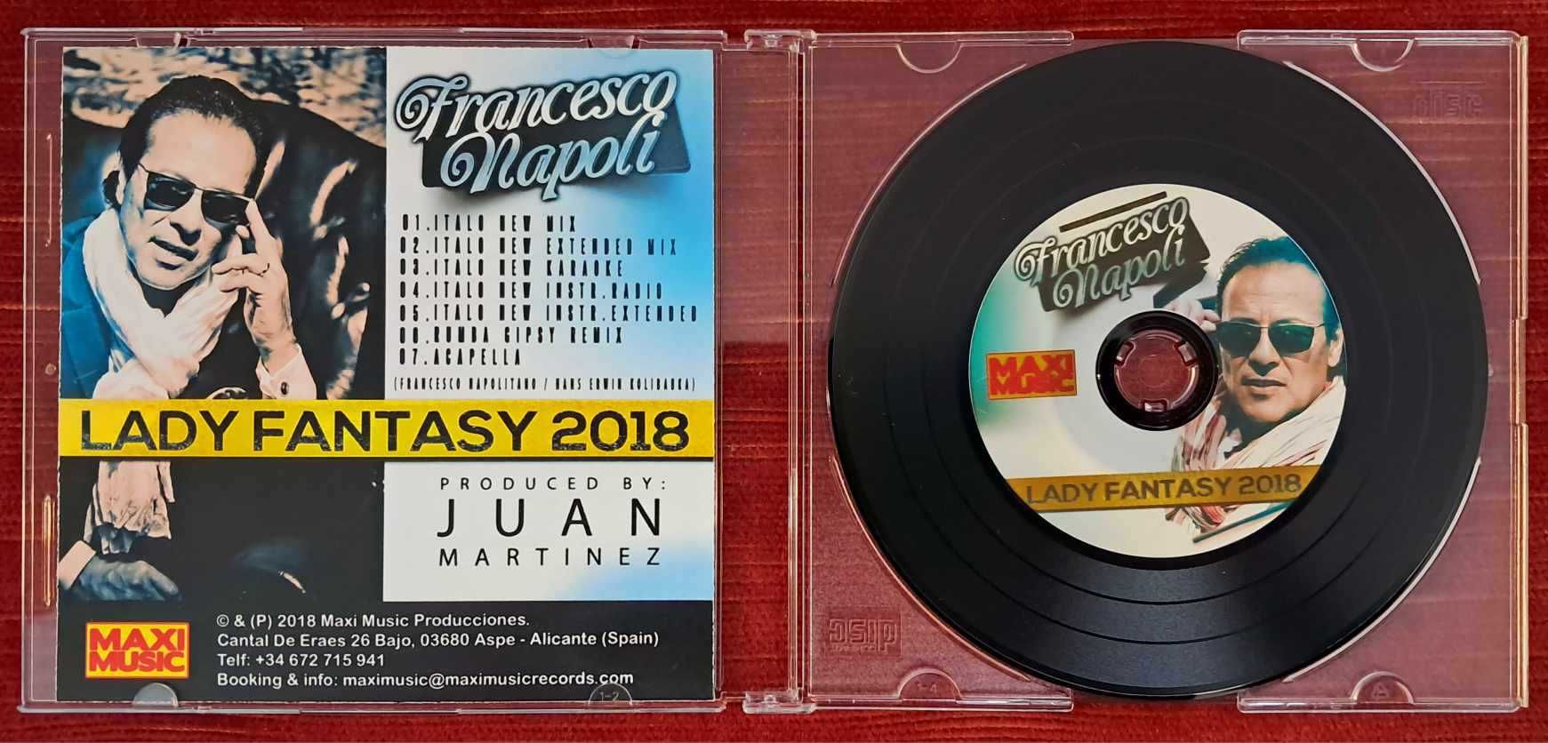 Francesco Napoli - Lady Fantasy 2018 (Maxi-CD) (SPAIN) UNIKAT