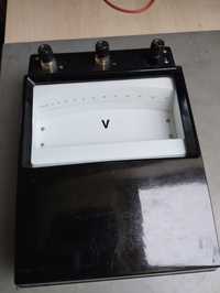 Woltomierz elektrostatyczny lusterkowy Typu PS-1, 150 V, kl. 0,5, PRL.