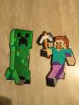 Minecraft. Komplet naszywek