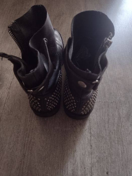 Skórzane buty damskie r. 37