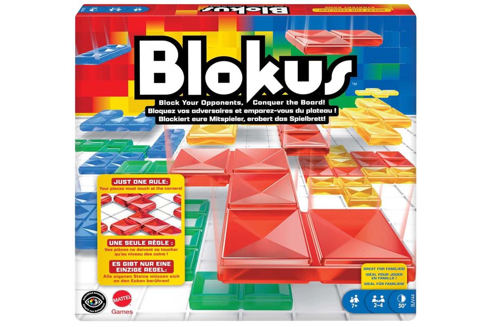 Настільна гра Blokus Mattel Games "Блокус" класична (BJV44) • Оригінал