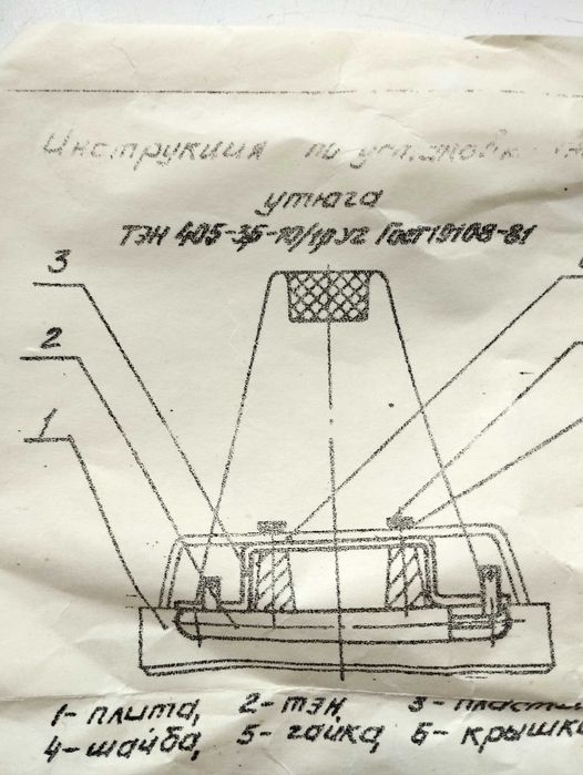 Тены для утюга. Тен для праски. Новые. У2