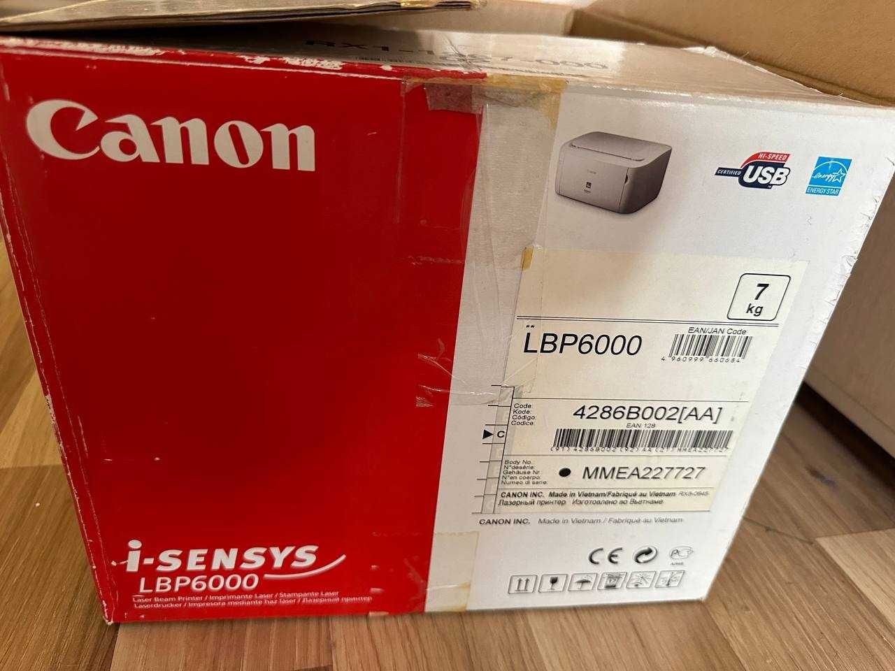 Лазерный принтер Canon SENSYS LBP6000B б/у Одесса лазерний принтер б/в