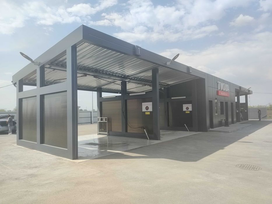 Обладнання та навіс для автомийки самообслуговування PROFIWASH