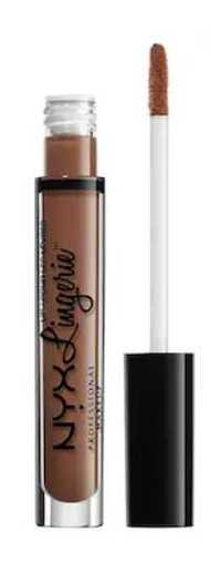 1. NYX Liquid Lingerie Liquid Lipstick - Teddy