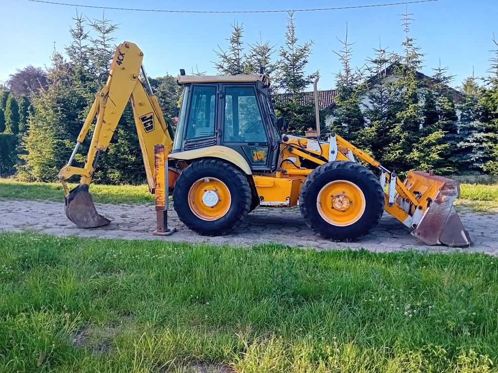 Koparko-ladowarka JCB 4CX 1997 PowerShift Turbo Szczęka Teleskop 4X4