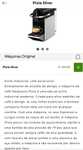 Maquina de cafe nespresso pixie