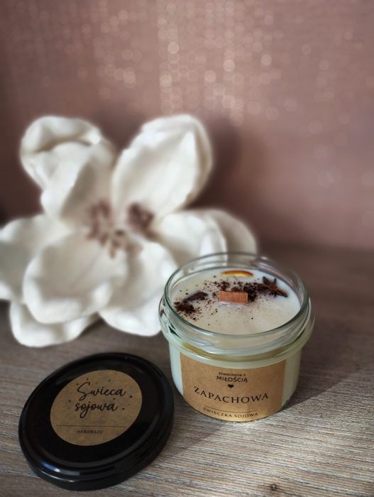 Świece sojowe zapachowe, handmade,na prezent, podziękowanie,upominek