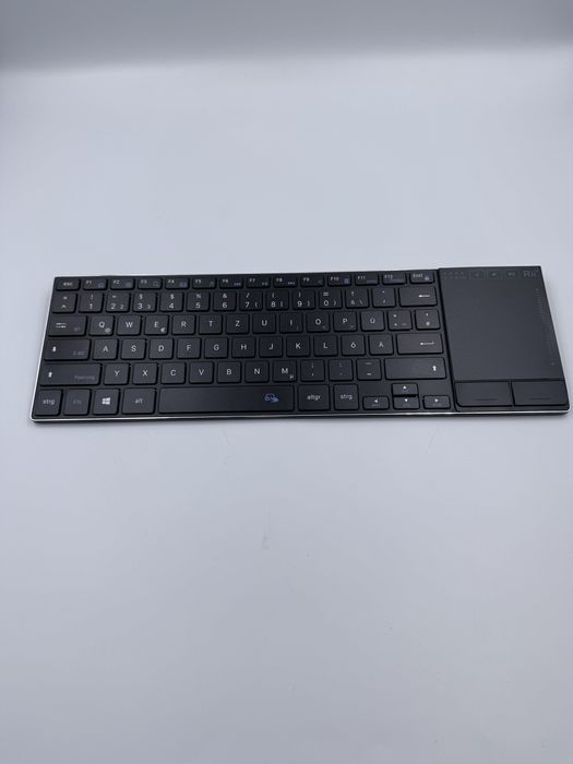 bezprzewodowa klawiatura multimedialna 2.4G & Bluetooth z touchpadem