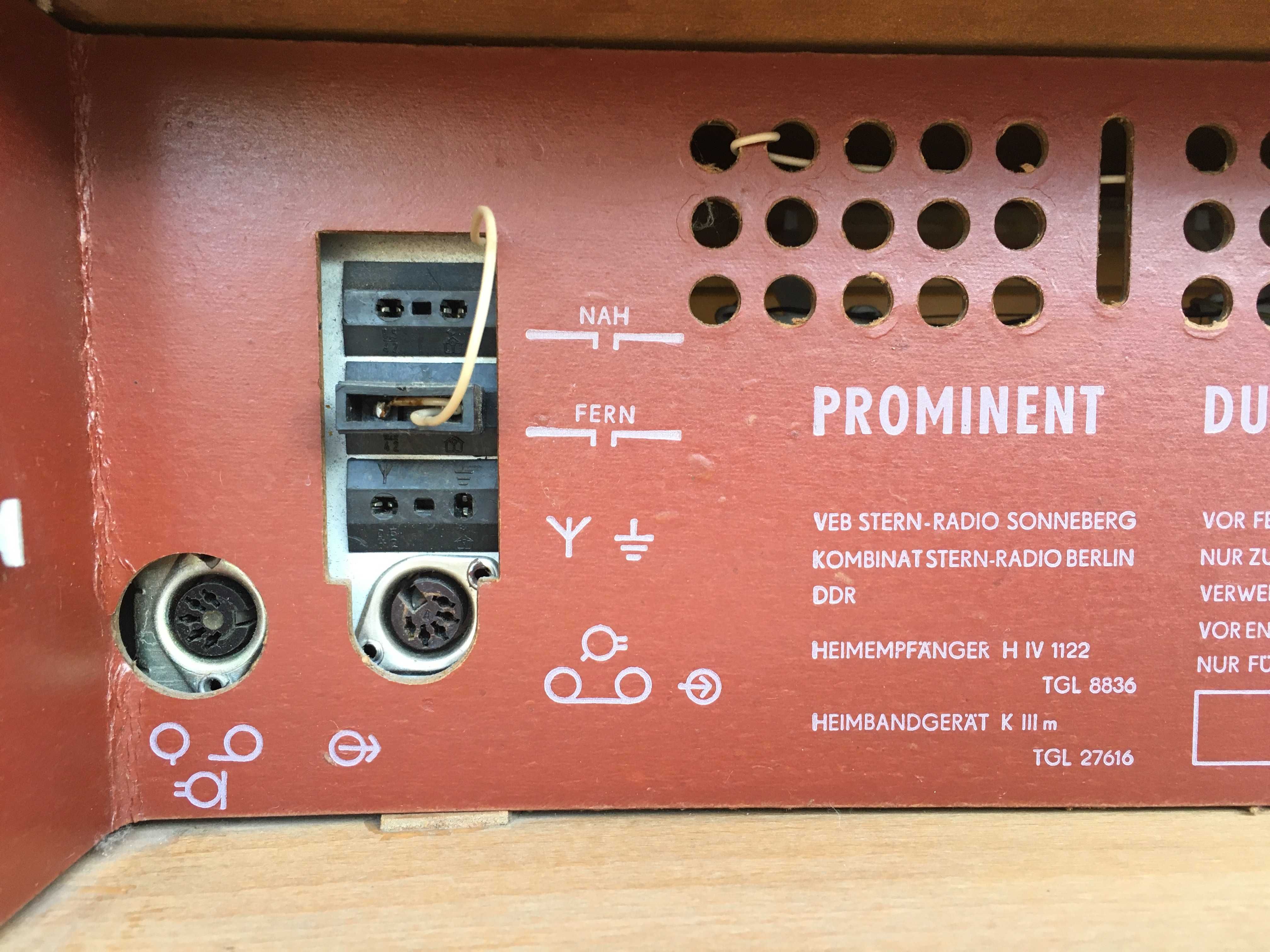 Radio magnetofon Prominent DUO 202