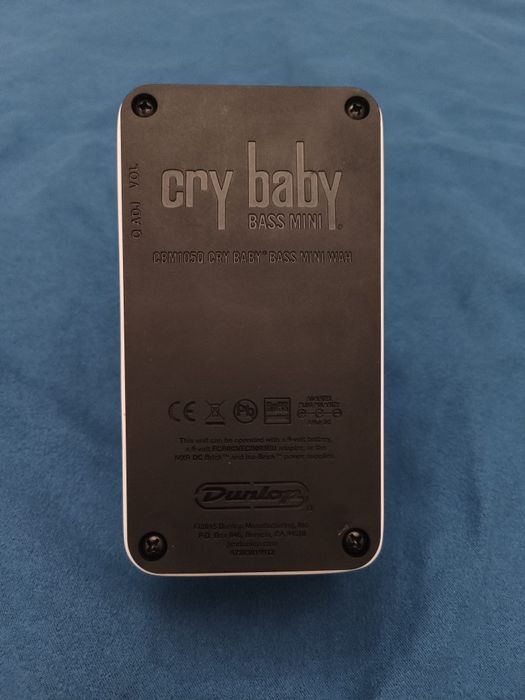 Dunlop CBM105Q Cry Baby Mini Bass Wah