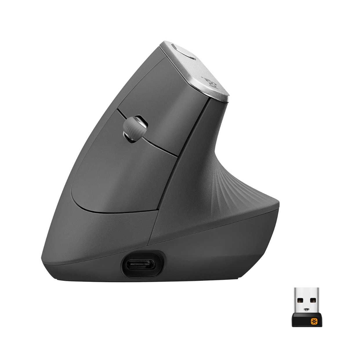 Rato LOGITECH MX Vertical Pro - 4000 dpi - Cinzento XL (NOVO)