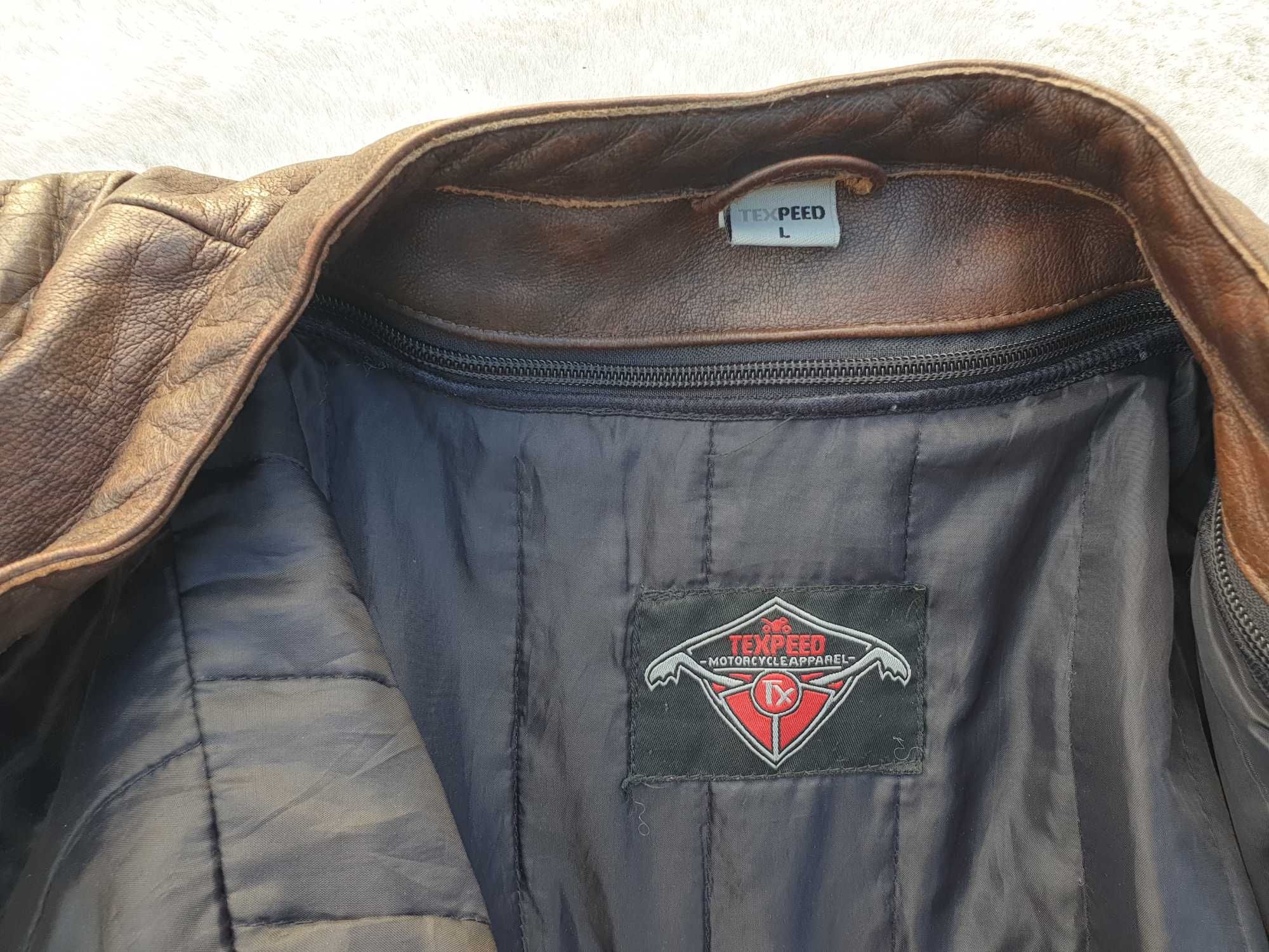 TexPeed classic retro kurtka motcykowa rozm. L
