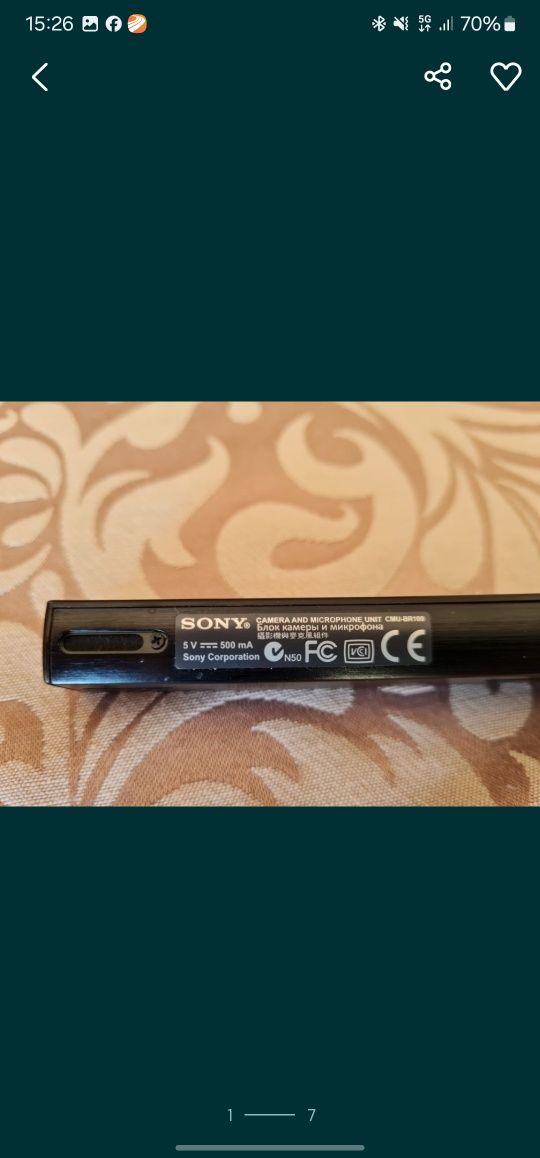 Sony Webcam com microfone incorporado

Ideal para PC, portáteis e TV c