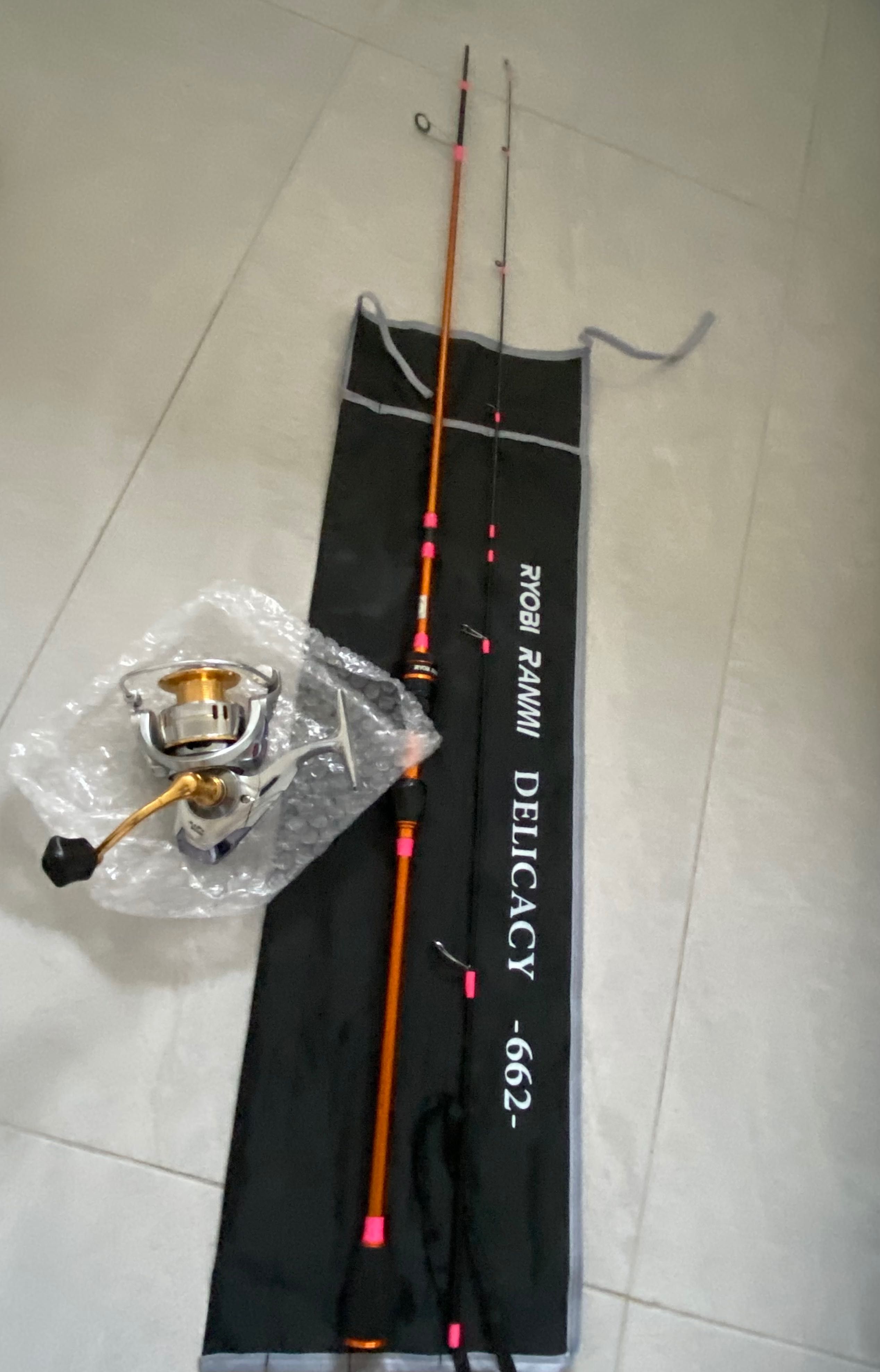 Promo Wędka spinning Ryobi DELICACY 662 Carbon XT30 198cm  +k IC5000