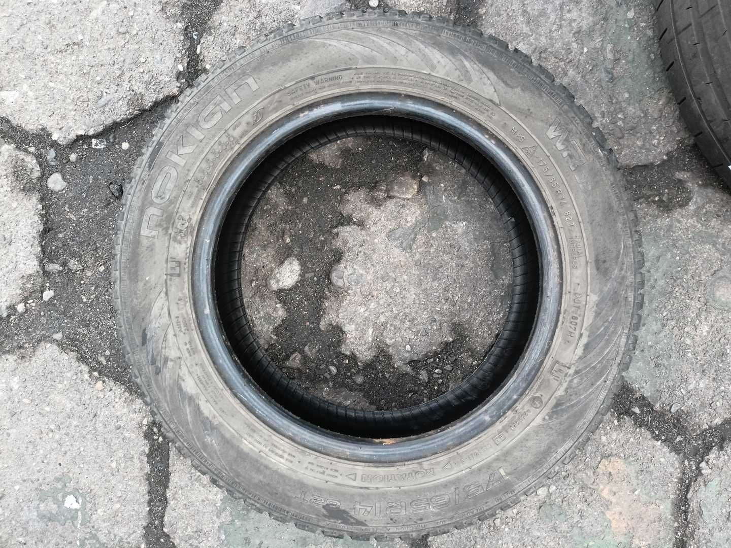 175/65R14 Nokian WR D3 para opon zima 6,8mm nr4133