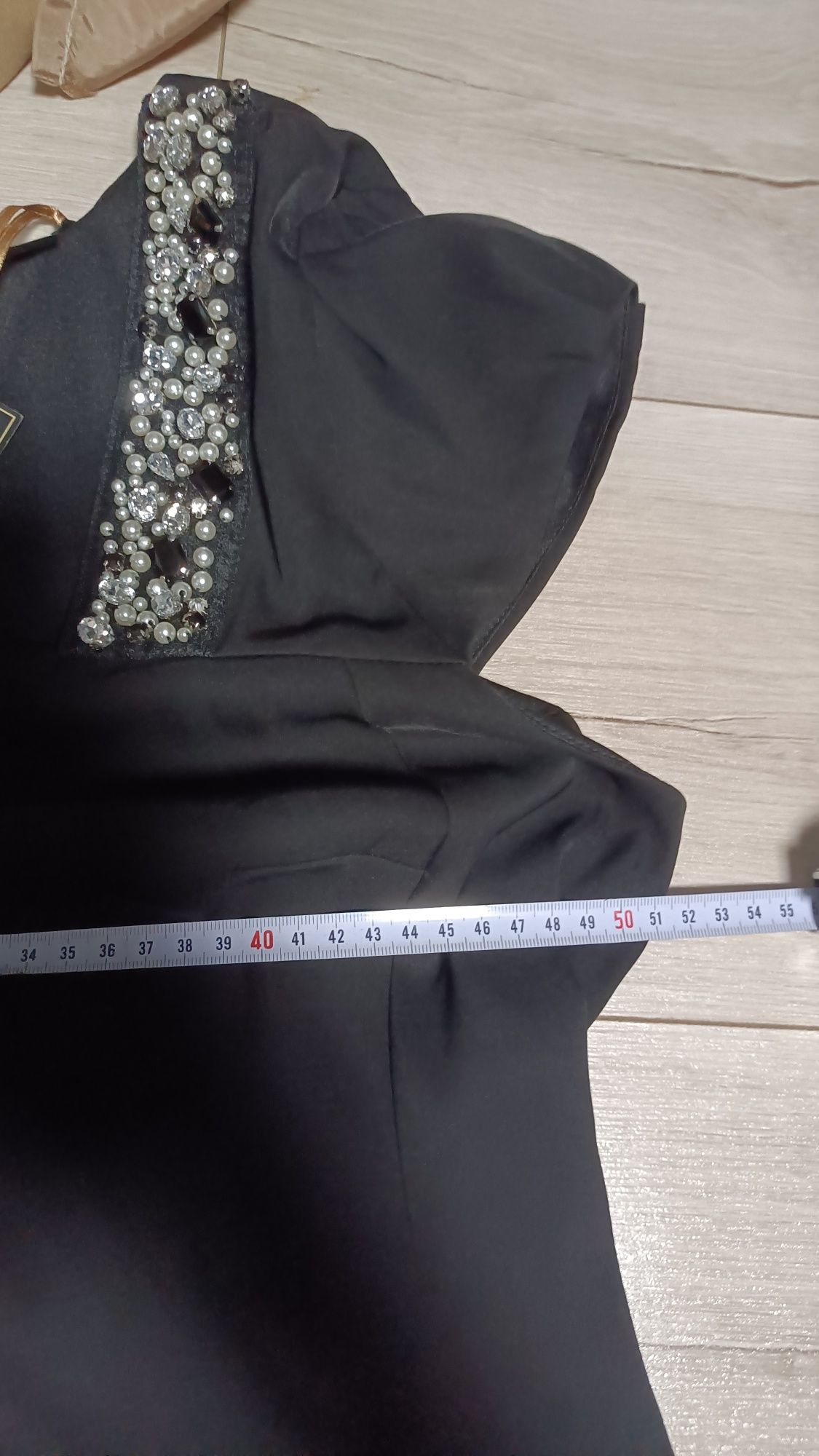 Elegancka sukienka czarna Bonprix collection 44