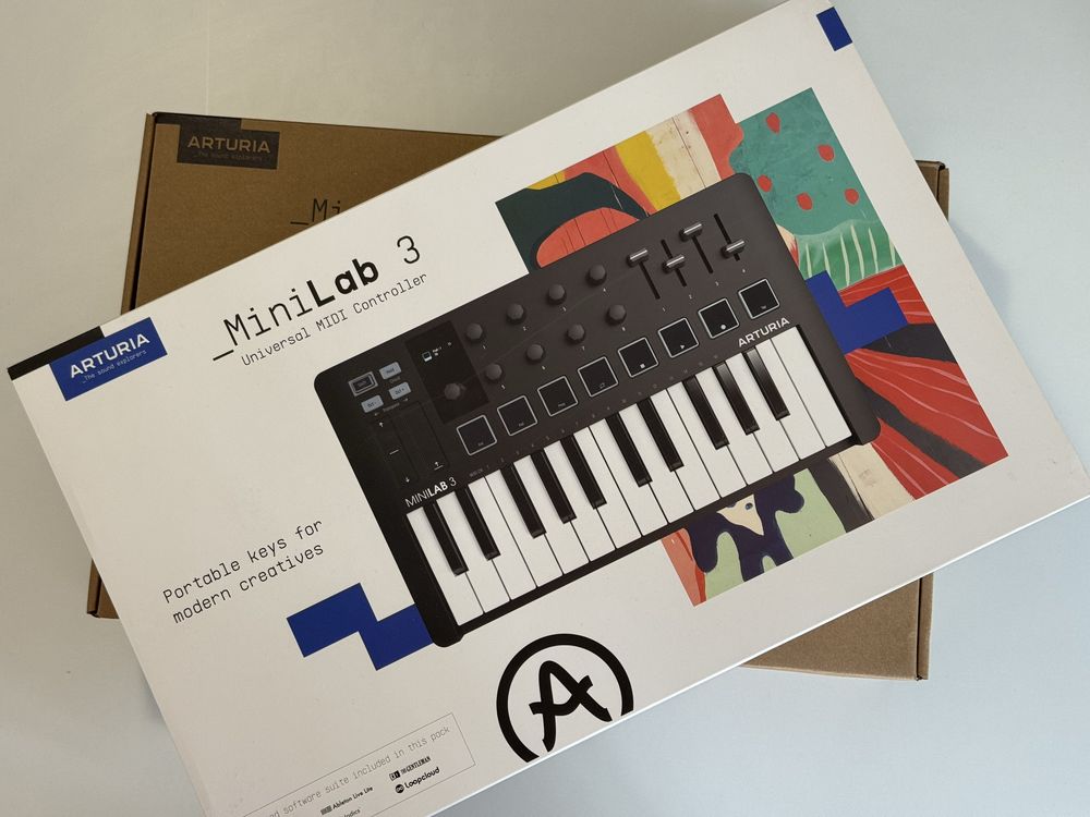 Arturia MiniLab 3 – Controlador MIDI USB – Como Novo