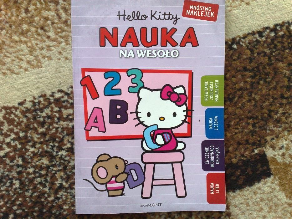 Puzzle Hello Kitty 2 x 50 szt, książeczka, figurki