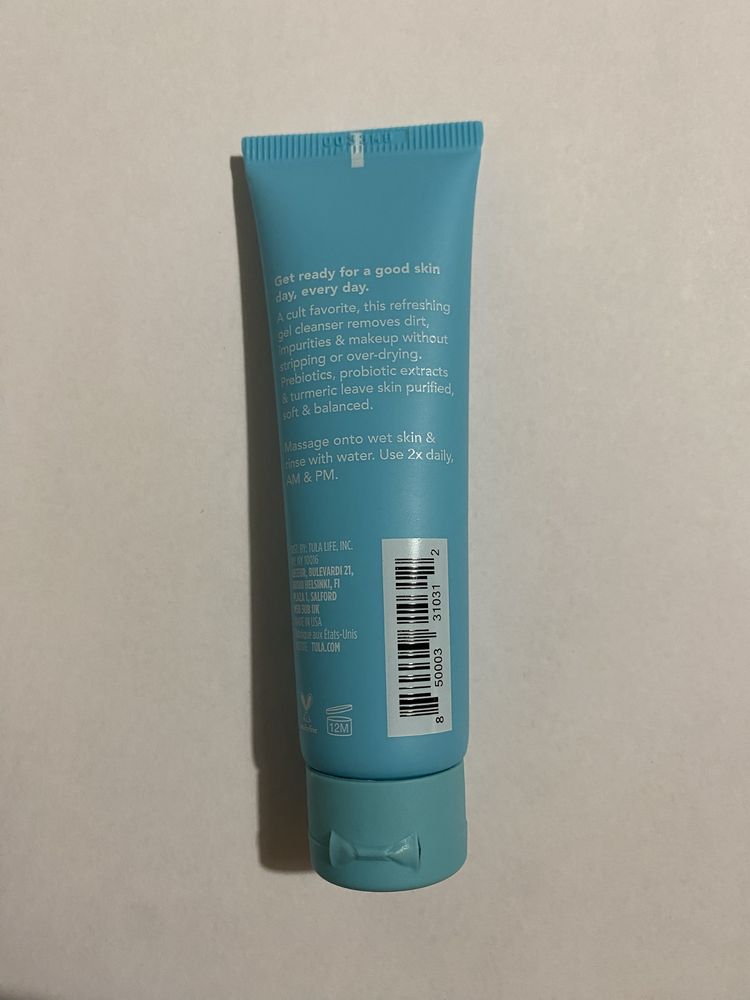 The Cult Classic Cleanser TULA 30ml nowy żel do twarzy