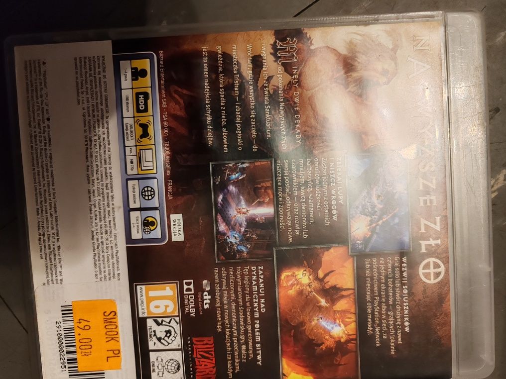 Diablo 3 ps3 polska wersja językowa
