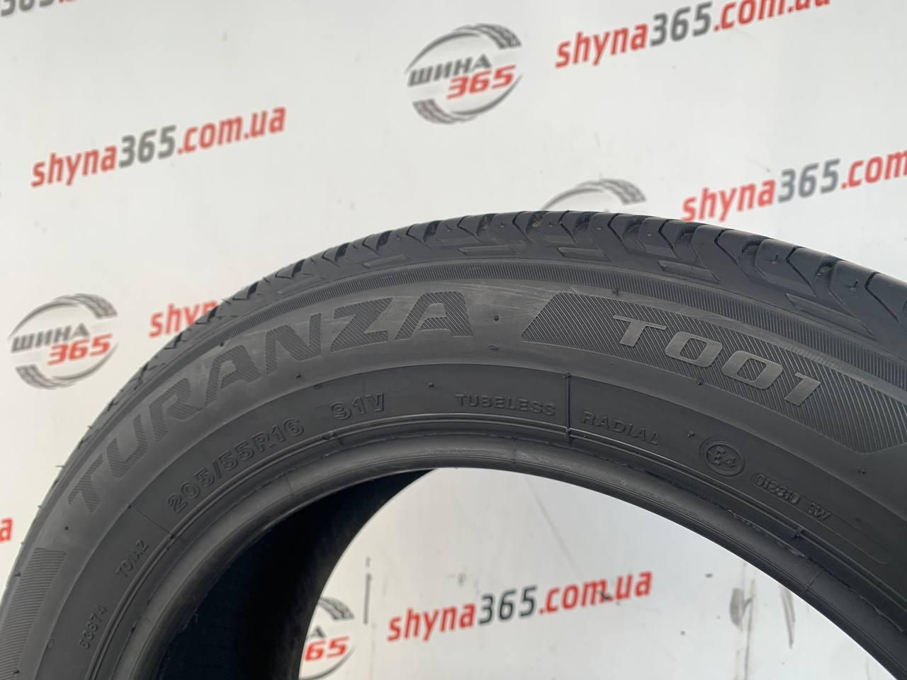 шини бу літо 205/55 r16 bridgestone turanza t001 5mm