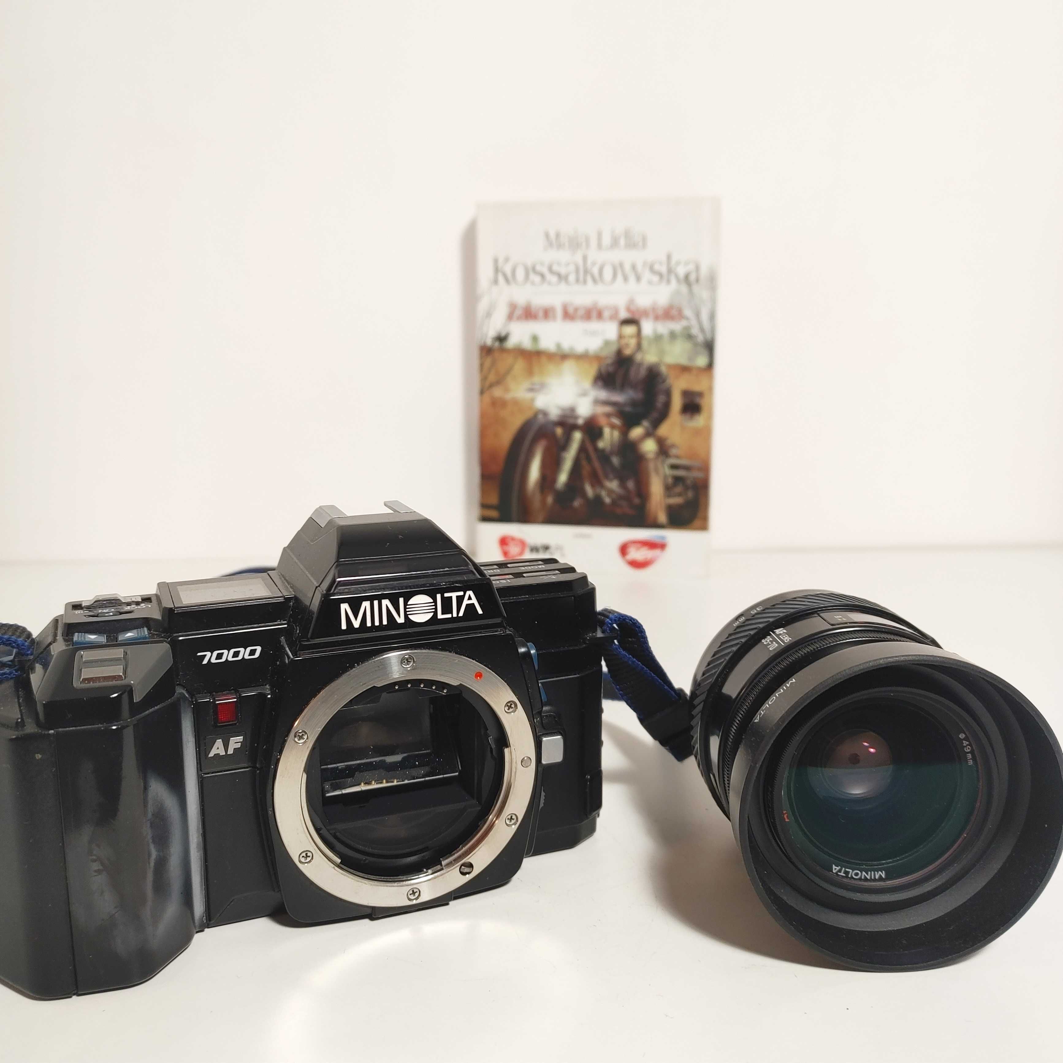 Analogowa Lustrzanka z AF Minolta 7000 z 35-70mm GWARANCJA ! 1985 rok