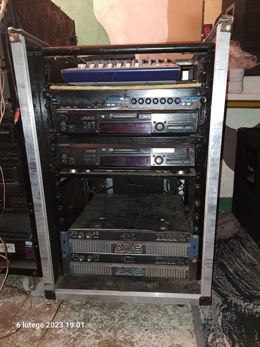 Rack case skrzynia transportową Stan bardzo dobry