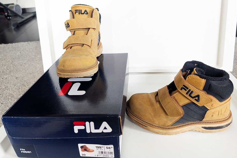 Buty Dziecięce Zimowe FILA (rozm. 30, wkł. 19) Gwarancja 23.10.2026
