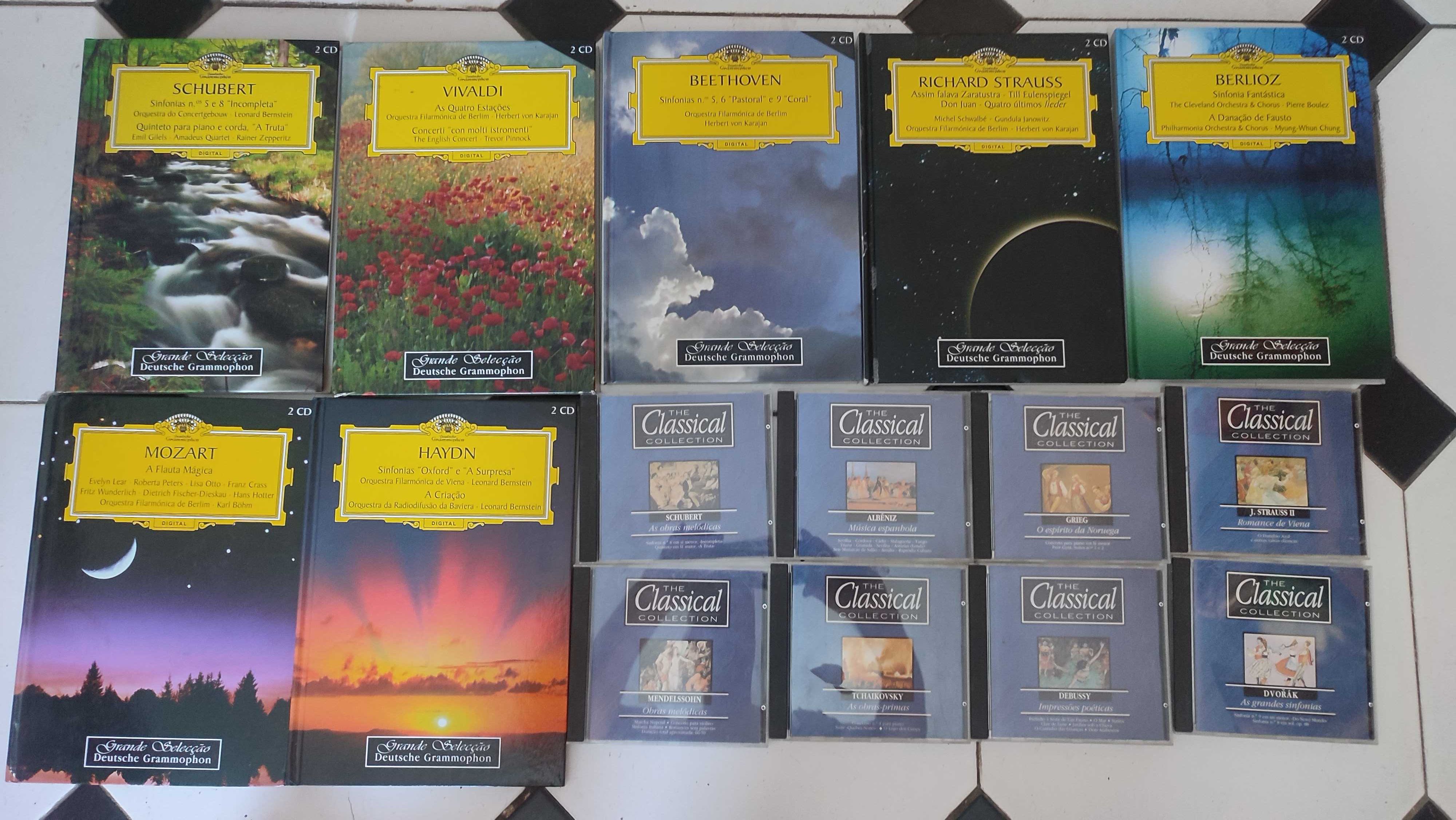 Lote 59 Cds de Música Clássica