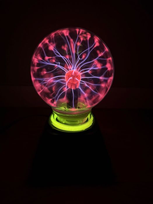 Lampa kula plazmowa, średnica 13 cm