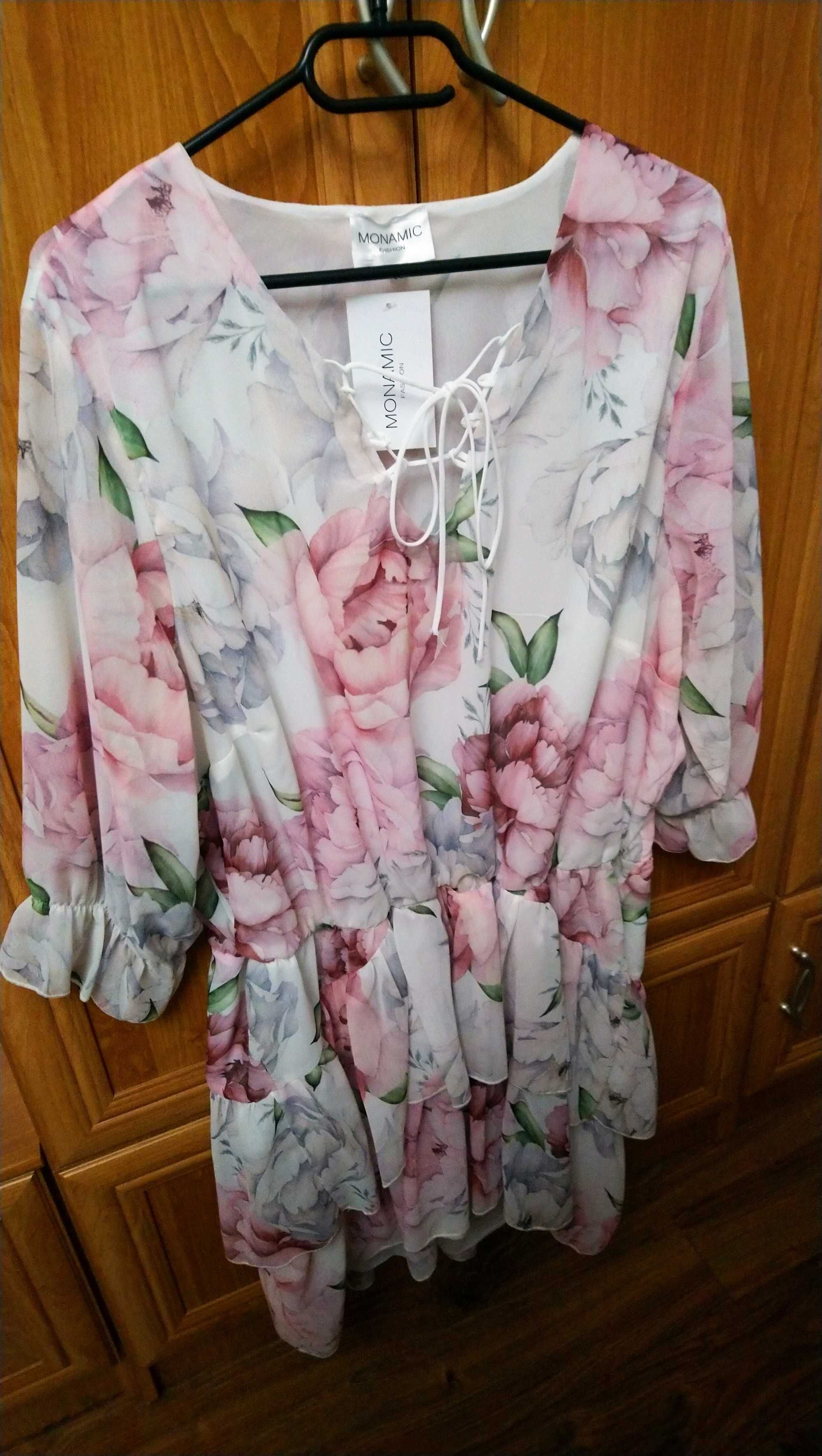 sukienka elegancka, nowa, r 52/54