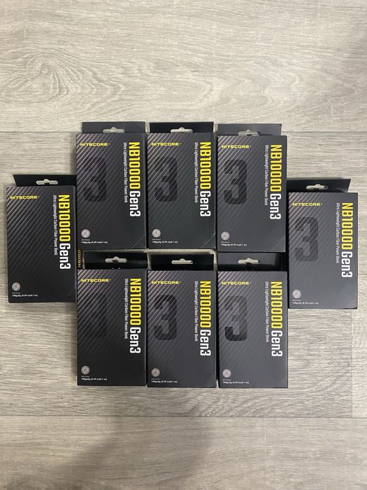 Зарядний пристрій Power Bank Nitecore NB10000 GEN3 (QC 3.0, 10000mAh)