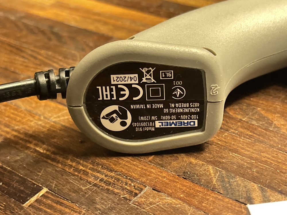 DREMEL GlueGun 910 Pistolet klejenia klejarka klej na gorąco wkłady 10